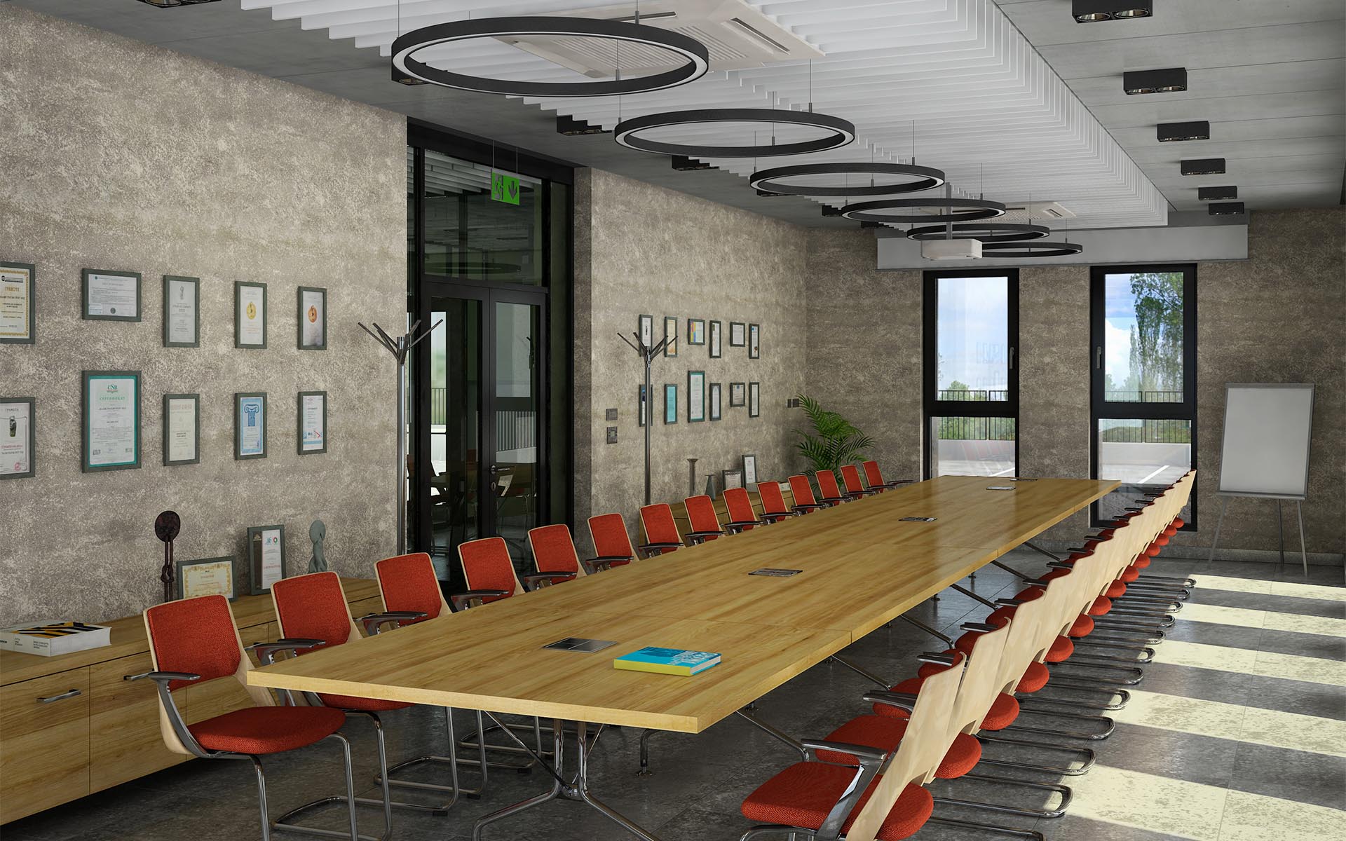 Grand Meeting Room - 3D Visualization
